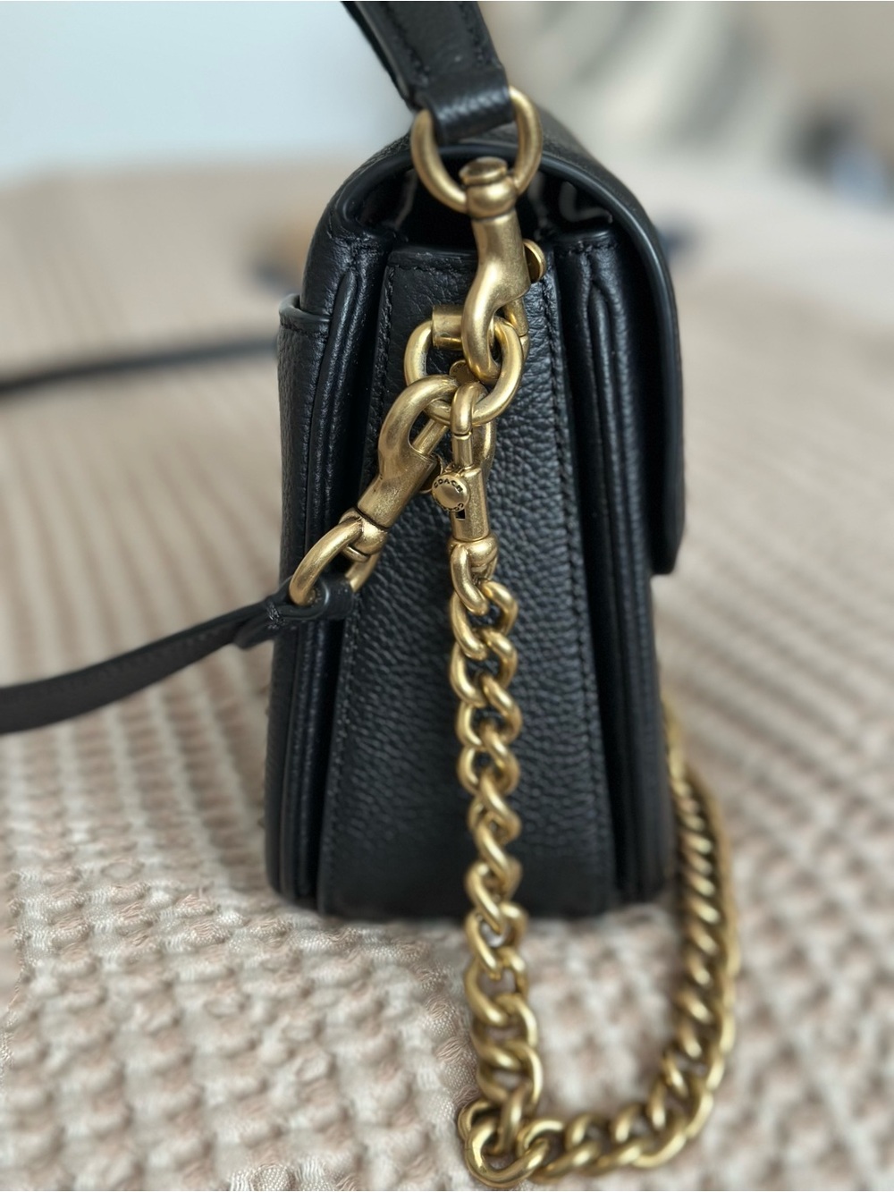 Coach handbag pebbled leather - Picture 3 of 14